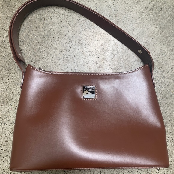 Vintage Dooney and Bourke French Toiny Leather Bag Purse